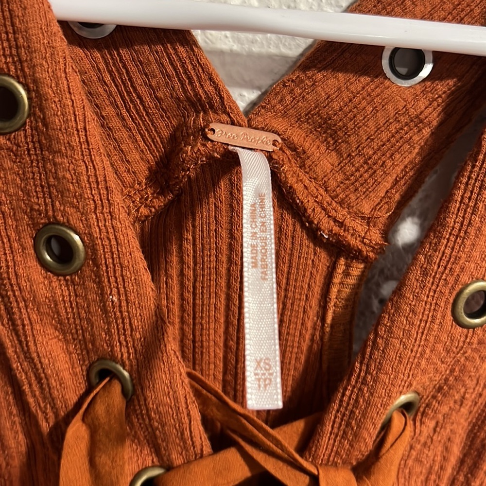 NWT Free People Little Gingy Top - Picture 4 of 9